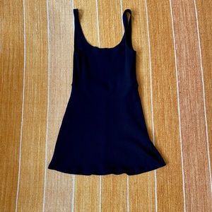 Reformation Black Mini Dress